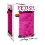 PD382011 BONDAGE ROPE. 200 FT 61 METERS PINK COLOUR CORDA COLORE ROSA 61 METRI