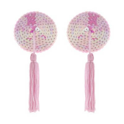 4720024 FEELISSIMA FEEL PEARL COPRICAPEZZOLI ROSA CON PAILLETTES