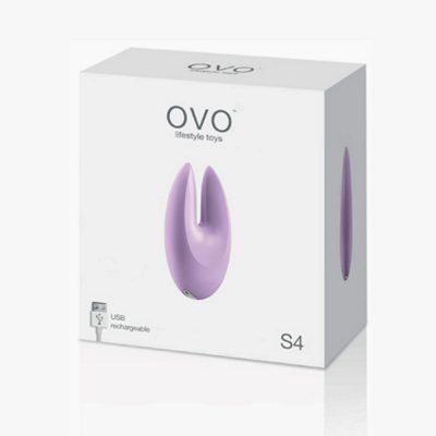 OVO S4 RECHARGEABLE LAY ON ROSE STIMOLATORE ROSA RICARICABILE USB