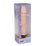 SEVEN CREATIONS CLASSIC FLESH – FALLO REALISTICO VIBRANTE IN SILICONE COLOR CARNE CM 19
