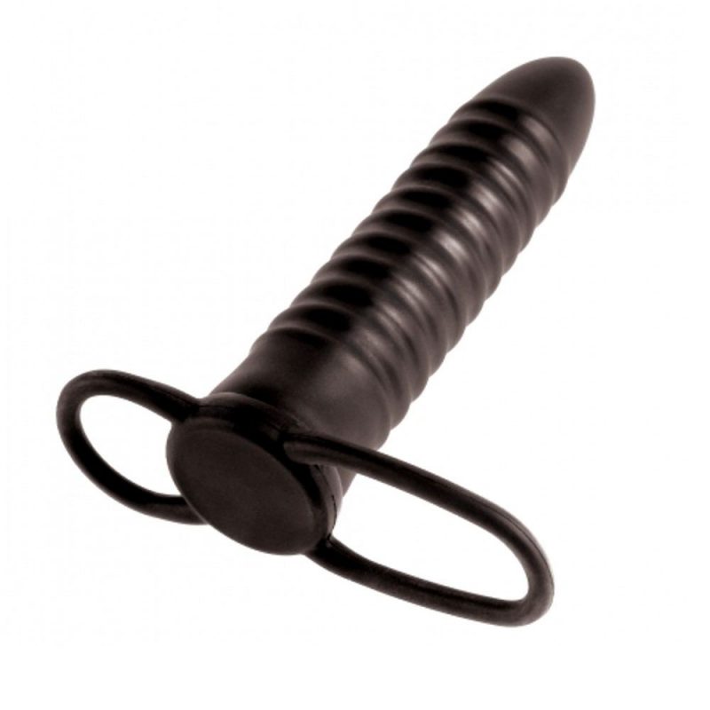 PD445923 RIBBED DOUBLE TROUBLE BLACK