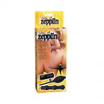 18054 ZEPPLIN BLACK INFLATABLE PLUG WITH ADJUSTABLE VIBRATION