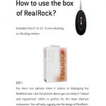 REA002SKN REALROCK VIBRATING REALISTIC COCK - 7" - WITH SCROTUM - SKIN