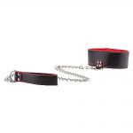 OU188RED OUCH! REVERSIBLE COLLAR WITH LEASH – RED