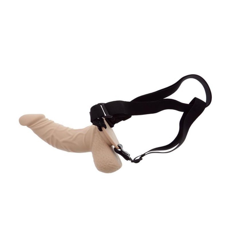50908 PREMIUM RANGE &ndash; SILICONE STRAP ON FALLO REALISTICO INDOSSABILE IN SILICONE 18 CM