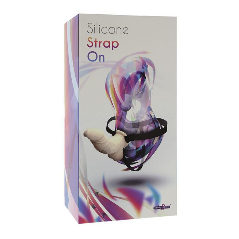 50908 PREMIUM RANGE &ndash; SILICONE STRAP ON FALLO REALISTICO INDOSSABILE IN SILICONE 18 CM