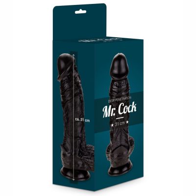 55078867 MR. COCK 31 CM BLACK FALLO REALISTICO NON VIBRANTE NERO 31 CM