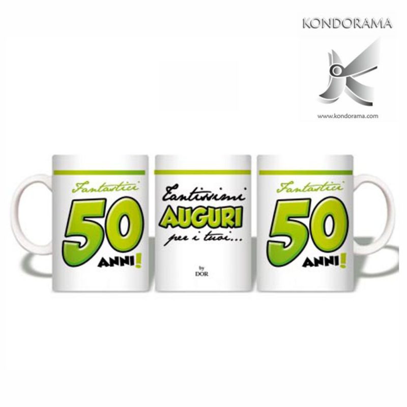 2017-09 TAZZA COMPLEANNO TANTISSIMI AUGURI PER I TUOI 50 ANNI
