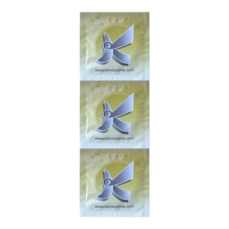 KONDORAMA LARGE PROFILATTICI PRESERVATIVI TRASPARENTI NON AROMATIZZATI 144 PZ DIAMETRO 56 MM