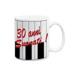 17408C TAZZA 30 ANNI SUONATI TAZZA RICORDO IN CERAMICA CON SCATOLA