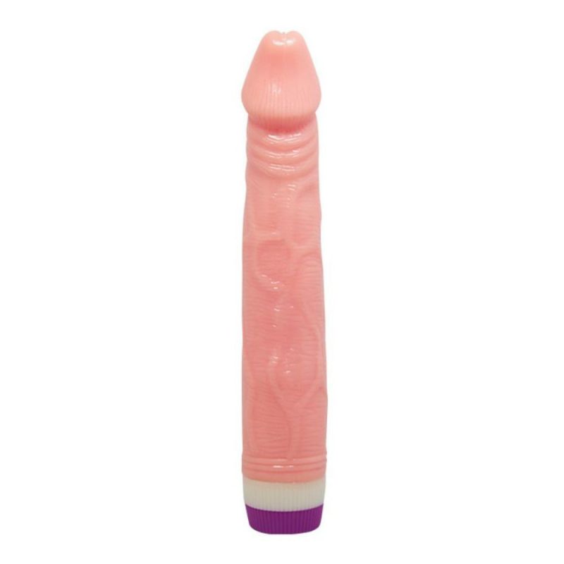 D-218753 REALISTIC VIBRATOR FLESH 22 CM FALLO REALISTICO VIBRANTE IN PVC COLOR CARNE LUNGHEZZA 22 CM
