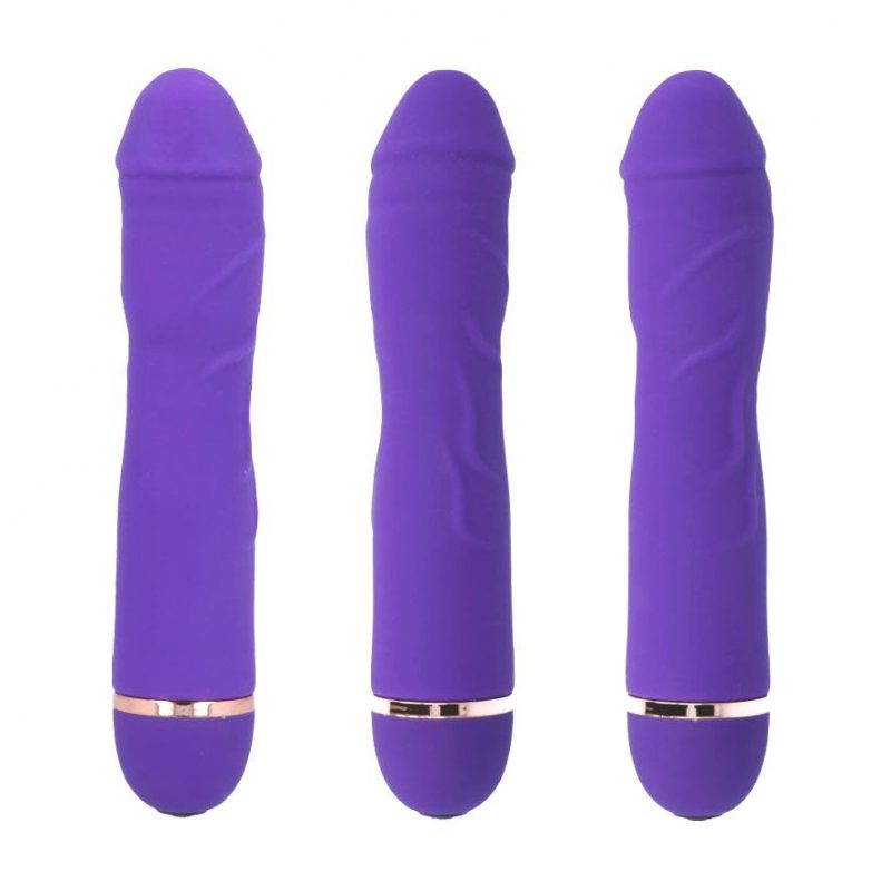 D-216076 VIBRATORE DESIGN SILICONE MORBIDO IMPERMEABILE ERGONOMICO FLESSIBILE CM 18 X 3,5