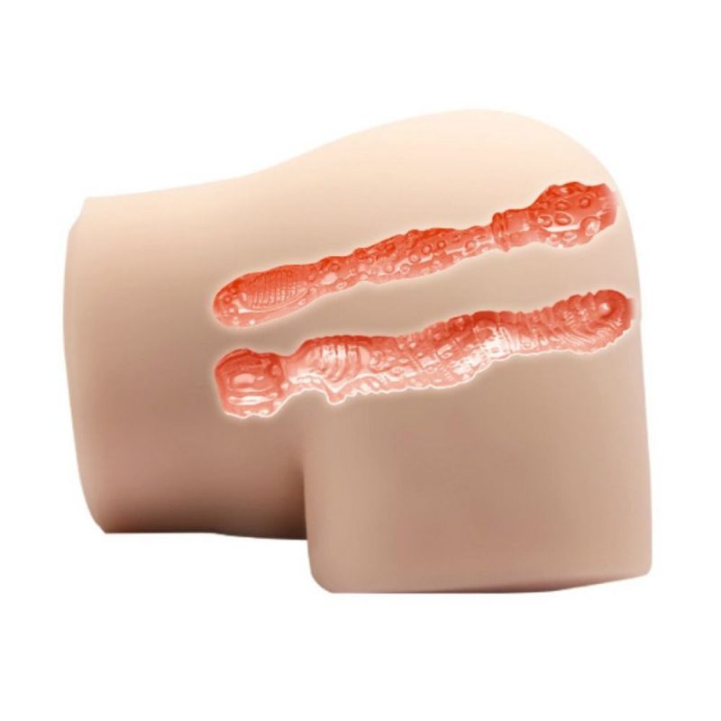 D-214856 CRAZY BULL - REALISTIC ANUS AND VAGINA WITH VIBRATION POSTURE 4