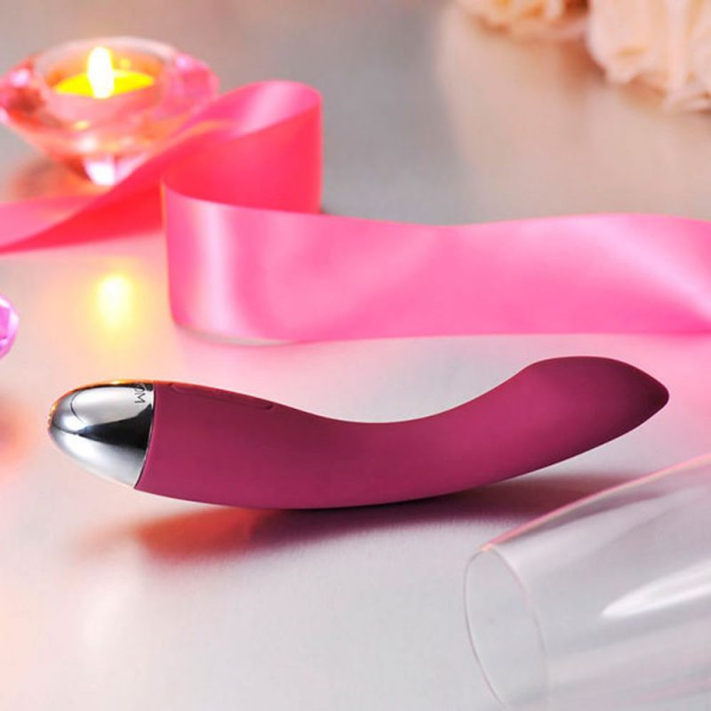 SVAKOM AMY PURPLE STIMOLATORE VIBRATORE DI DESIGN SILICONE
