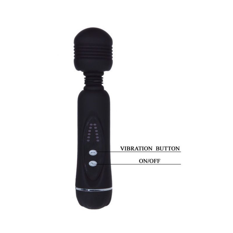 D-205203 PRETTY LOVE MAGICAL MASSAGER 12 FUNZIONI 3 TESTE INTERCAMBIABILI