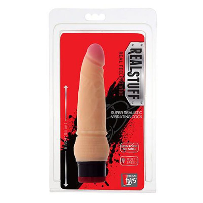 20634 REALSTUFF FALLO REALISTICO VIBRANTE CON VELOCIT&Agrave; REGOLABILE COLOR CARNE 6&rdquo;