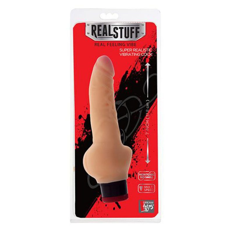20637 REALSTUFF FALLO REALISTICO VIBRANTE CON VELOCIT&Agrave; REGOLABILE COLOR CARNE 7&rdquo;