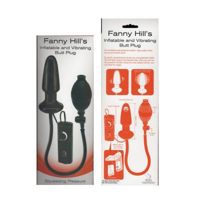 18002 FANNY HILL'S PLUG GONFIABILE ANALE VIBRANTE CON TELECOMANDO