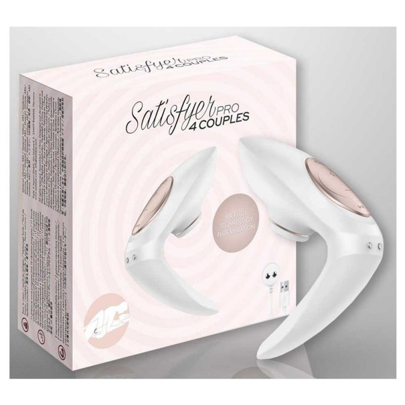 360035 SATISFYER PRO 4 COUPLES CONTACTLESS PER COPPIA CLITORIDE PENE PUNTO G