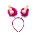 CERCHIETTO SEXY MARABÙ CON PISELLI ADDIO AL NUBILATO