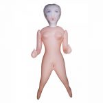 FLORYDA LOVE DOLL BAMBOLA GONFIABILE BIANCA BIONDA AMERICANA GRANDEZZA REALE 3 FORI