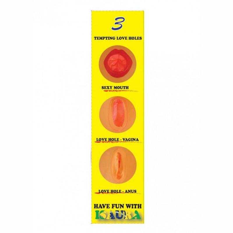 ISAURA LOVE DOLL BAMBOLA GONFIABILE BRASILIANA GRANDEZZA REALE 3 FORI