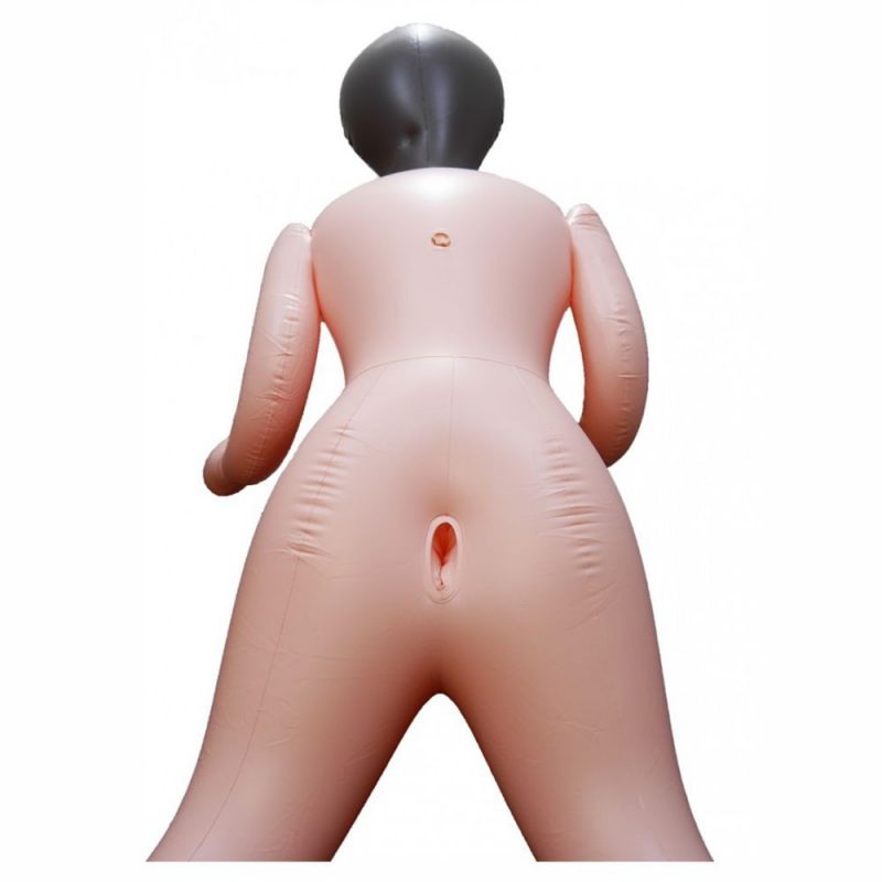 ROMA LOVE DOLL BAMBOLA GONFIABILE BIANCA ITALIANA GRANDEZZA REALE 3 FORI