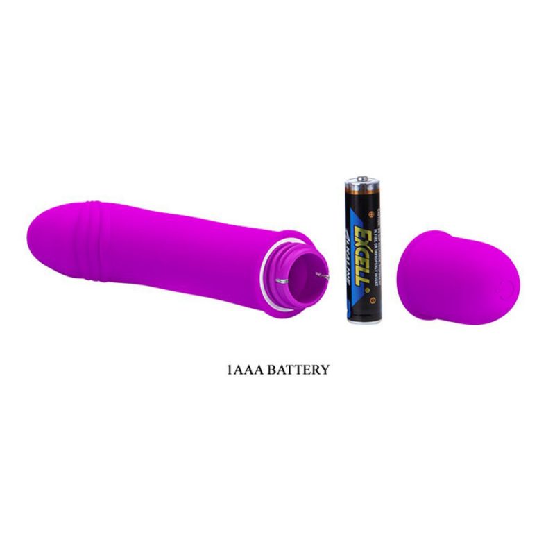 PRETTY LOVE BECK MINI VIBRATORE 10 FUNZIONI IN SILICONE VIOLA
