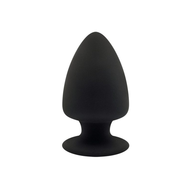 SILEXD 230191 ANAL PLUG ANALE STIMOLATORE TAGLIA S ALTEZZA 3,5" BLACK SILICONE NERO 9 CM