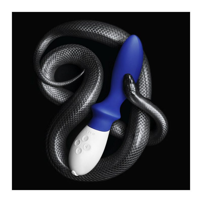 LELO LOKI VIBRATORE PROSTATA STIMOLATORE PROSTATICO IN SILICONE BLU