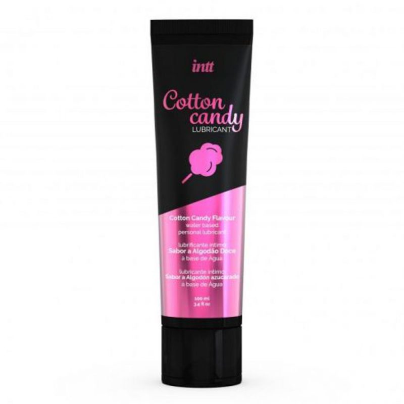 INTT COTTON CANDY LUBRIFICANTE INTIMO A BASE D&rsquo;ACQUA AROMA ZUCCHERO FILATO 100 ML