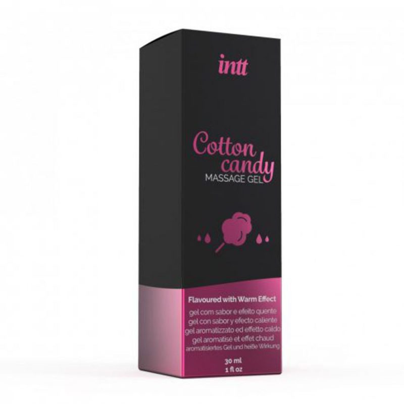 INTT COTTON CANDY KISAABLE MASSAGE GEL DA MASSAGGIO CON EFFETTO CALDO 30 ML