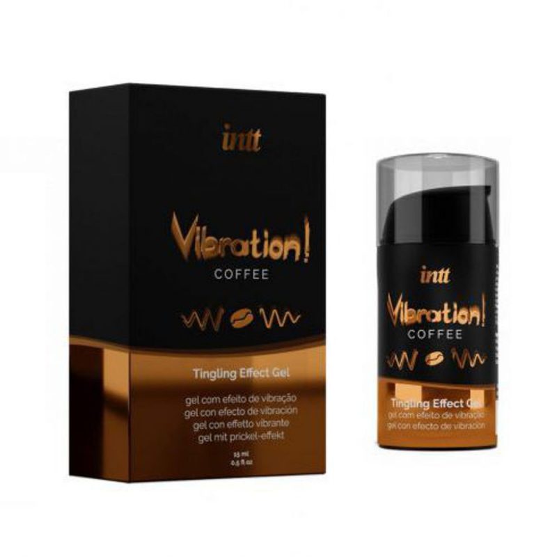 INTT VIBRATION COFFEE VIBRATORE LIQUIDO GEL AROMA CAFFE’ 15 ML