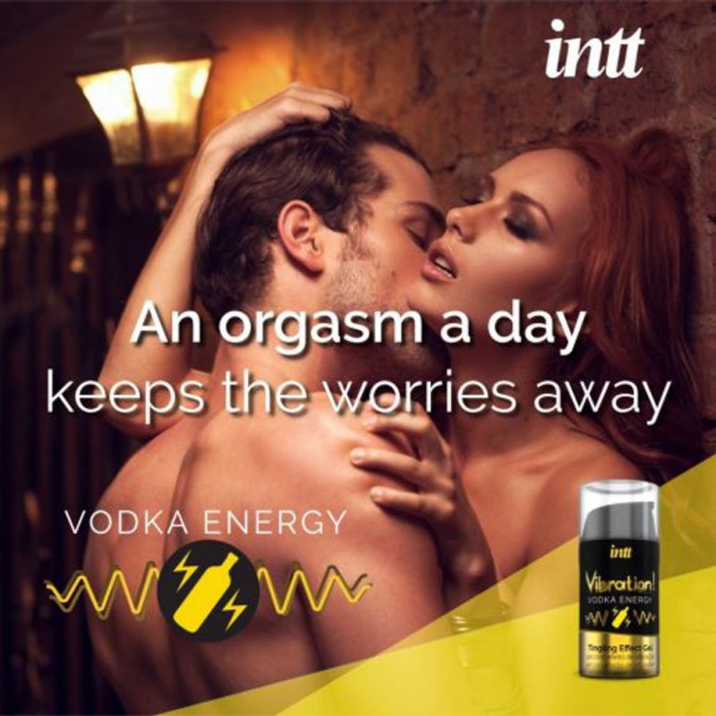 INTT VIBRATION VIBRATORE LIQUIDO SAPORE VODKA & ENERGY DRINK GEL 15 ML