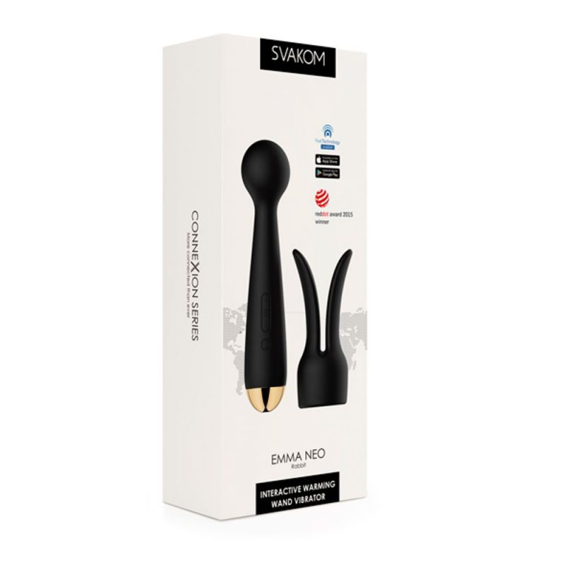 SVAKOM EMMA NEO CONNEXION SERIES APP CONTROLLED MASSAGGIATORE INTERATTIVO RISCALDANTE