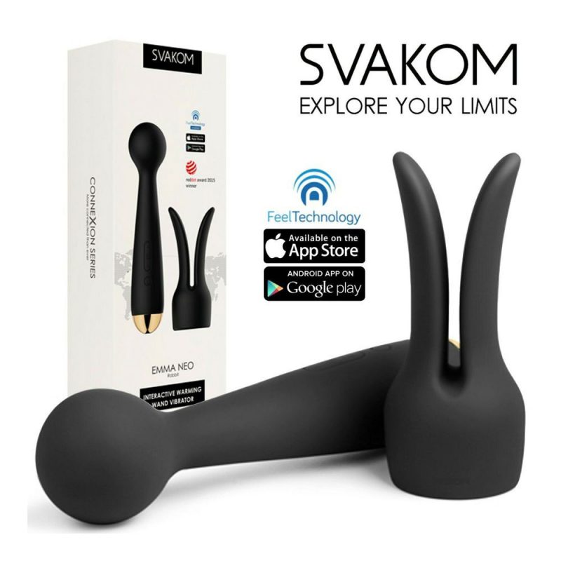 SVAKOM EMMA NEO CONNEXION SERIES APP CONTROLLED MASSAGGIATORE INTERATTIVO RISCALDANTE