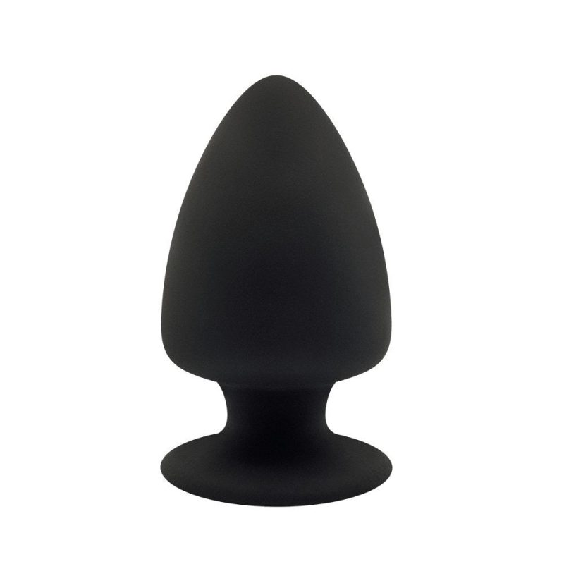 SILEXD 230290 ANAL PLUG ANALE STIMOLATORE TAGLIA M ALTEZZA 4,3" BLACK SILICONE NERO 11 CM