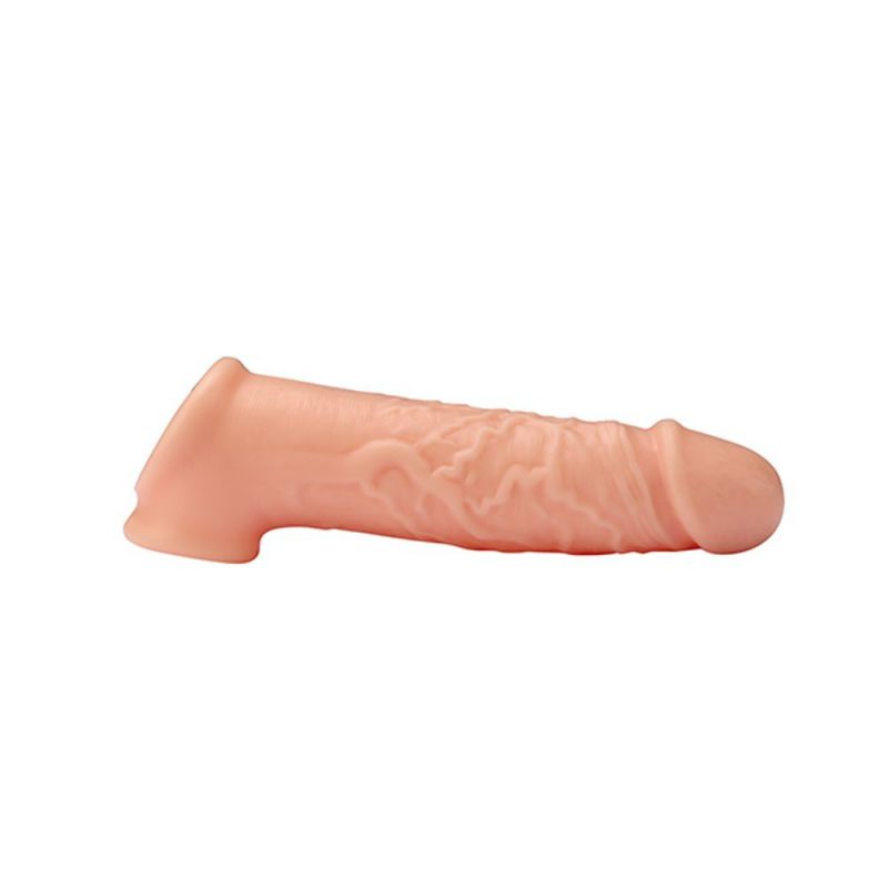 21690 REALSTUFF EXTENDER WITH BALL STRAP 6.5&rdquo; PROLUNGA FALLICA PER IL PENE IN SILICONE COLOR CARNE 16,5 CM