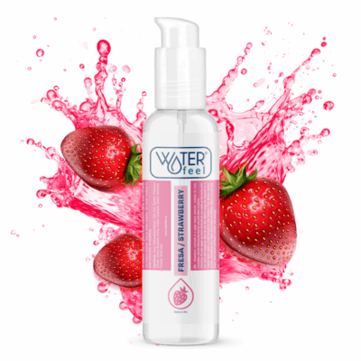 Waterfeel strawberry lubrificante intimo anale vaginale a base d’acqua gusto fragola 175 ml