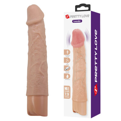 Vibratore dildo fallo realistico vibrante morbido economico in TPR con vibrazione 10 funzioni colore rosa carne 20 cm ricaricabile USB